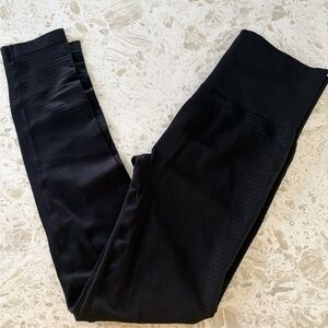 Curves N Combat Boots Black Leggings